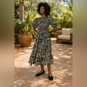 hyacinth house black multi circle mercedes maxi dress Hyacinth House | Dresses | Hyacinth House Black Multi Circle Mercedes Midi  Dress Size Xs